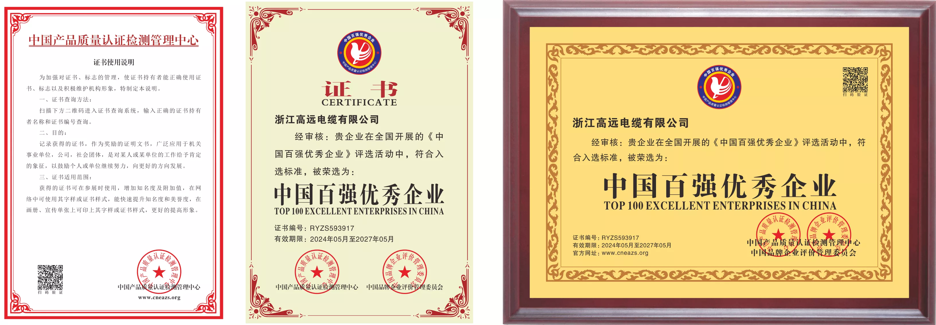 中国百强优秀企业