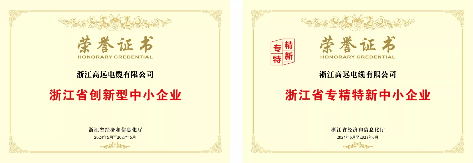 创新企业和专精特新企业